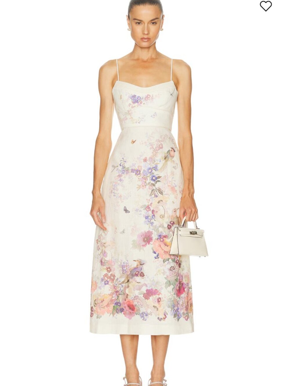 Zimmermann Alchemy floral linen midi dress